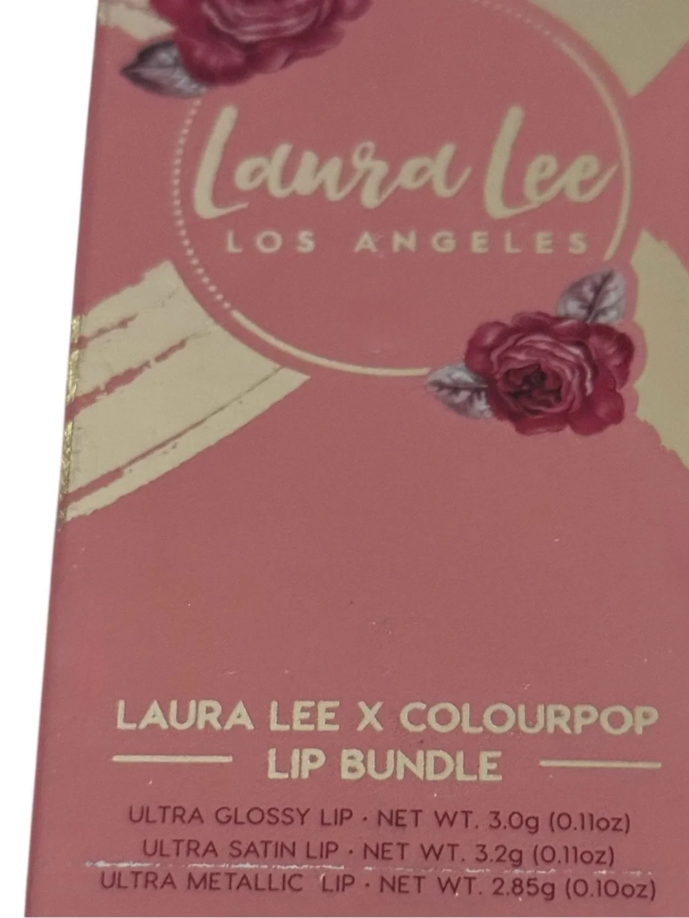 ColourPop X Laura Lee Trio Ultra Lip Bundle New In Box